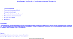 Desktop Screenshot of abmahnungen.warenklassen.de